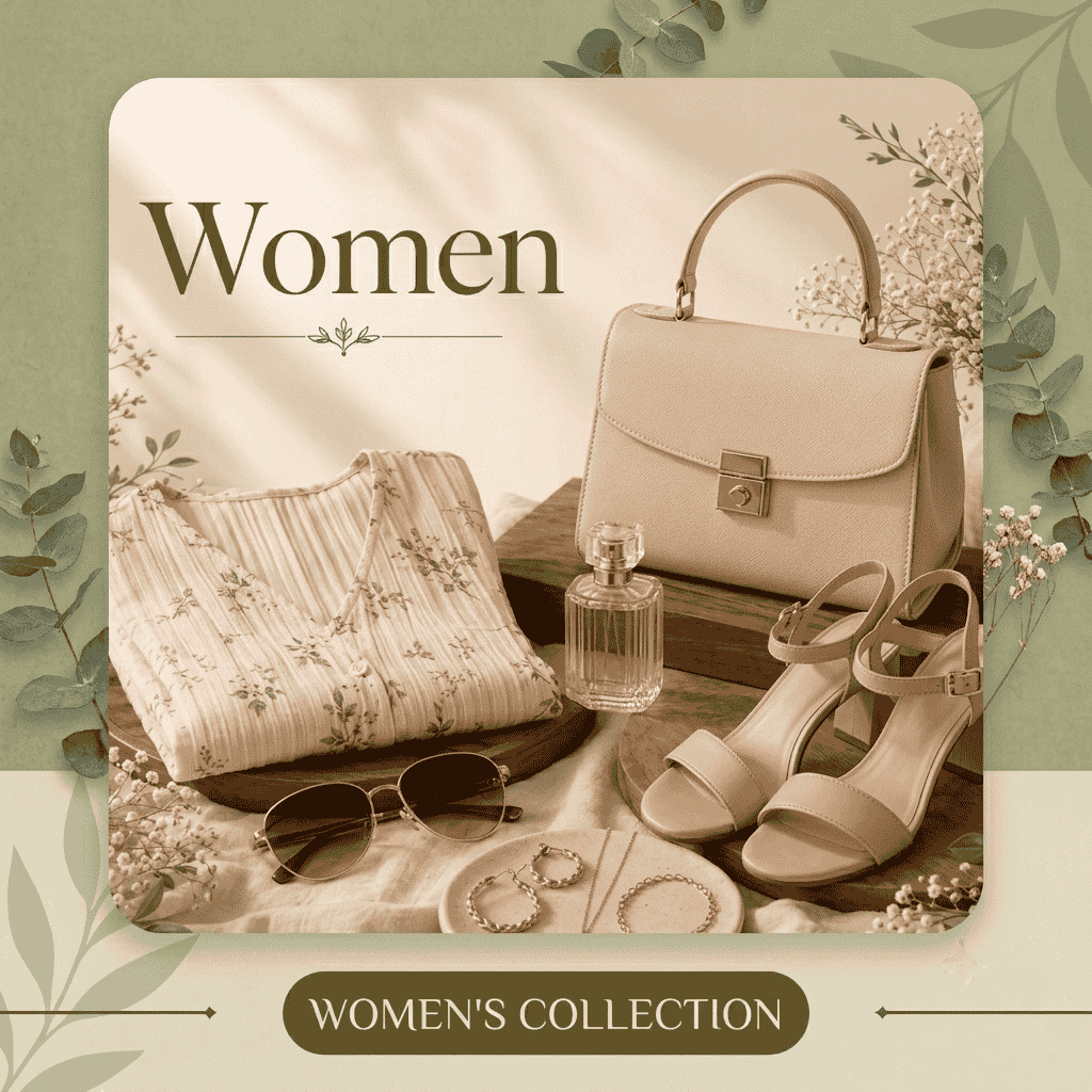 Women - Olive Blooms